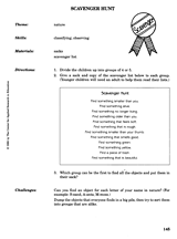 Scavenger Hunt
