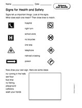 Science and Health: Signs for Health and Safety