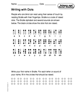 Science and Social Studies: Writing with Dots
