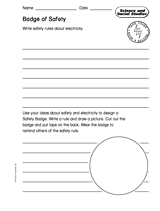 Science and Social Studies: Badge of Safety
