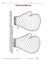 Patterned Mittens