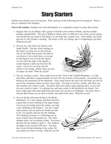 Story Starters: Survival