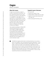 Cages: Writing a Description