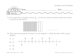 Math Warm-Up 47 for Gr. 3 & 4: Numbers and Numeration