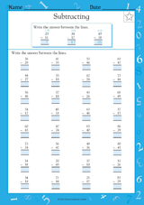 2-Digit Subtraction with Regrouping I